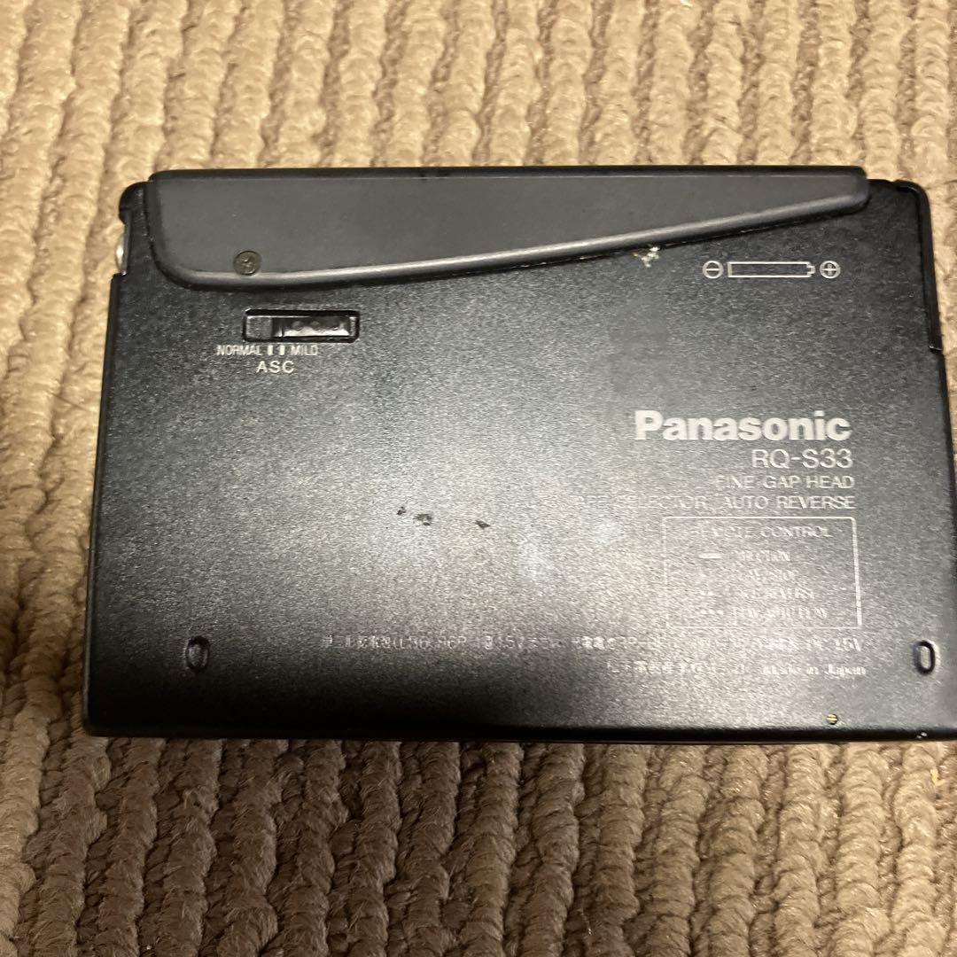Panasonic カセットプレーヤー RQ-S33 ジャンク品 パナソニック