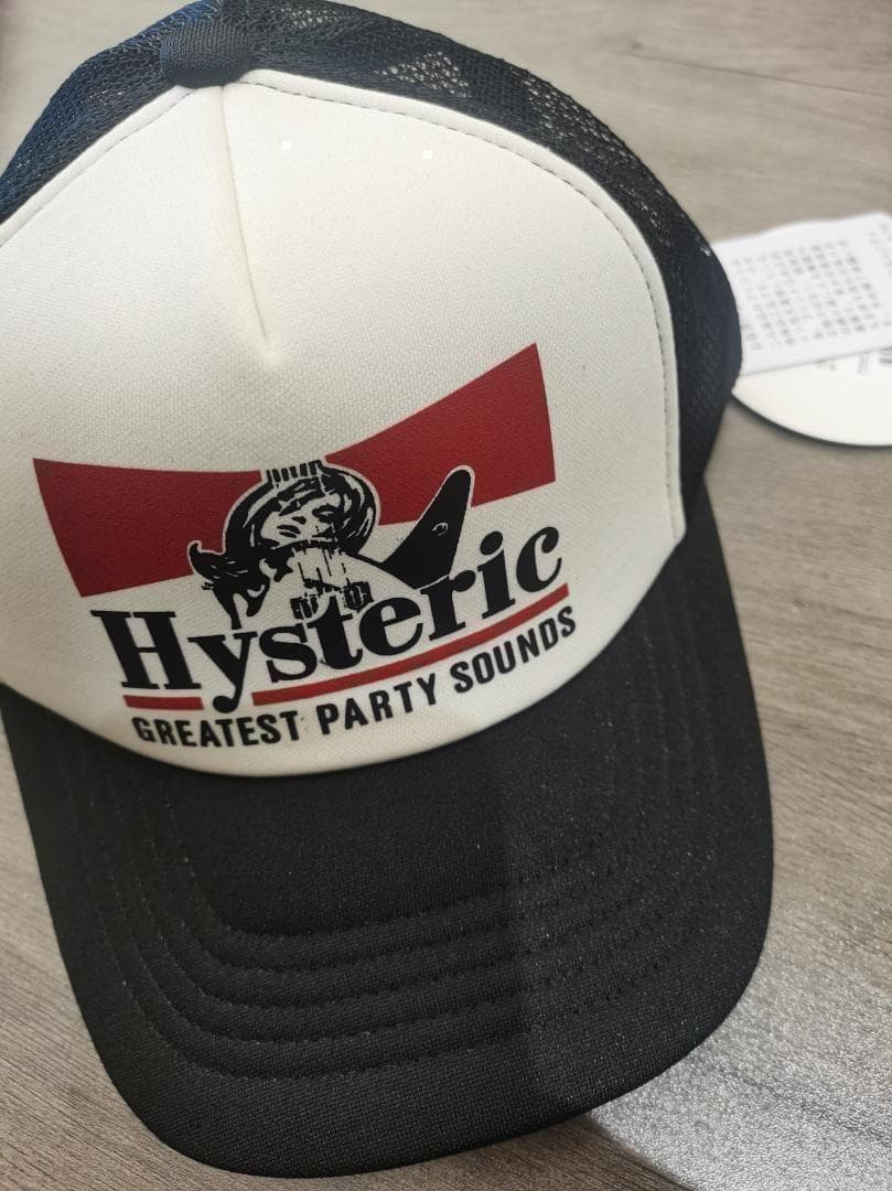 - - ヒステリックグラマー キャップ-GUITAR GIRL