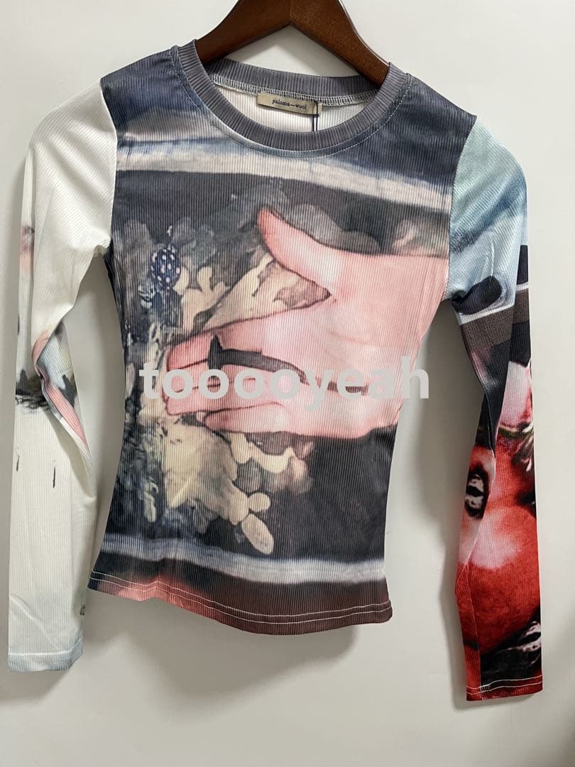 Paloma woolアートプリント 長袖Tシャツ マルチカラー SS・Paloma Wool WWW_MORNINGWALKER_COM