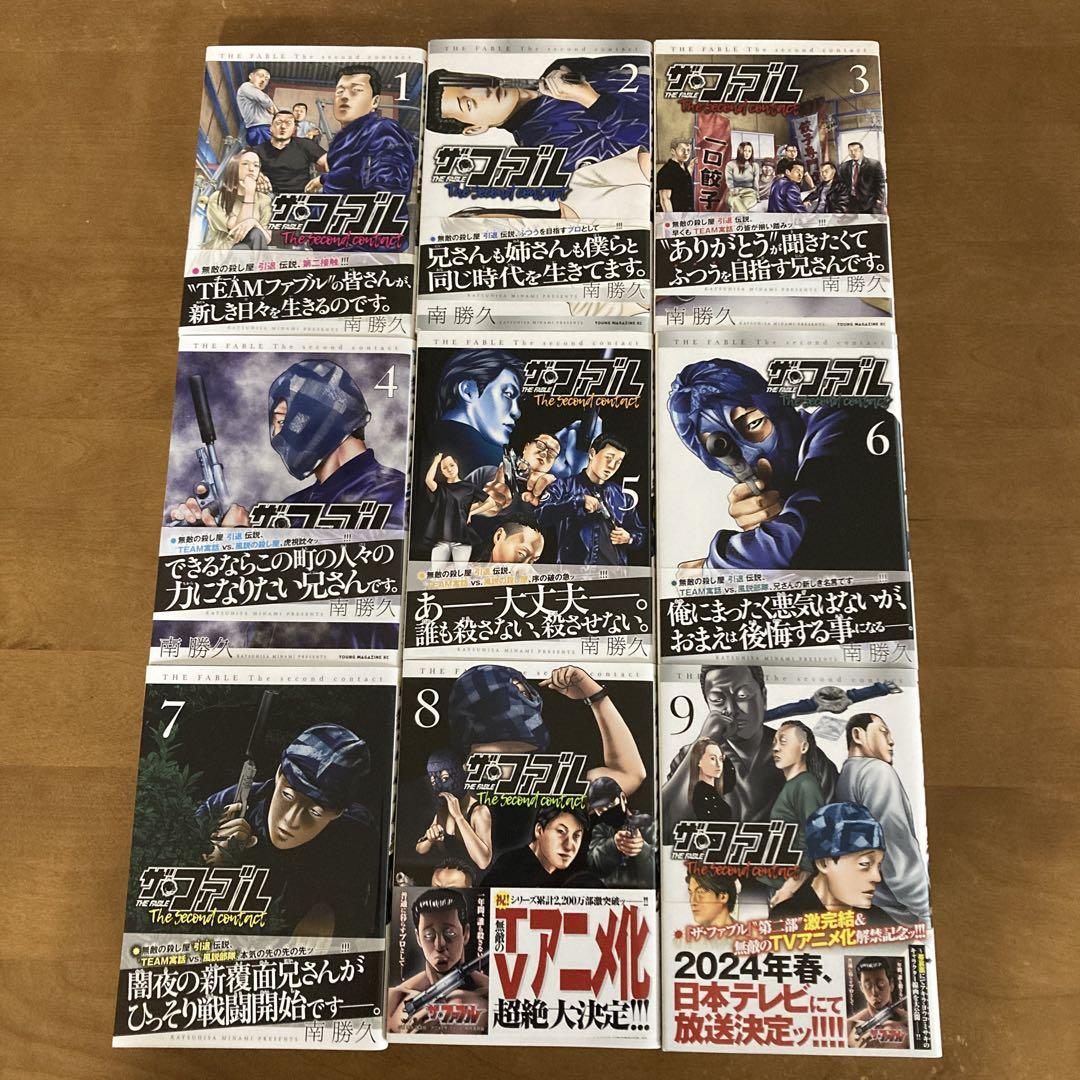 ザ・ファブル 全巻セット セカンドコンタクト 1〜4巻 美 南勝久