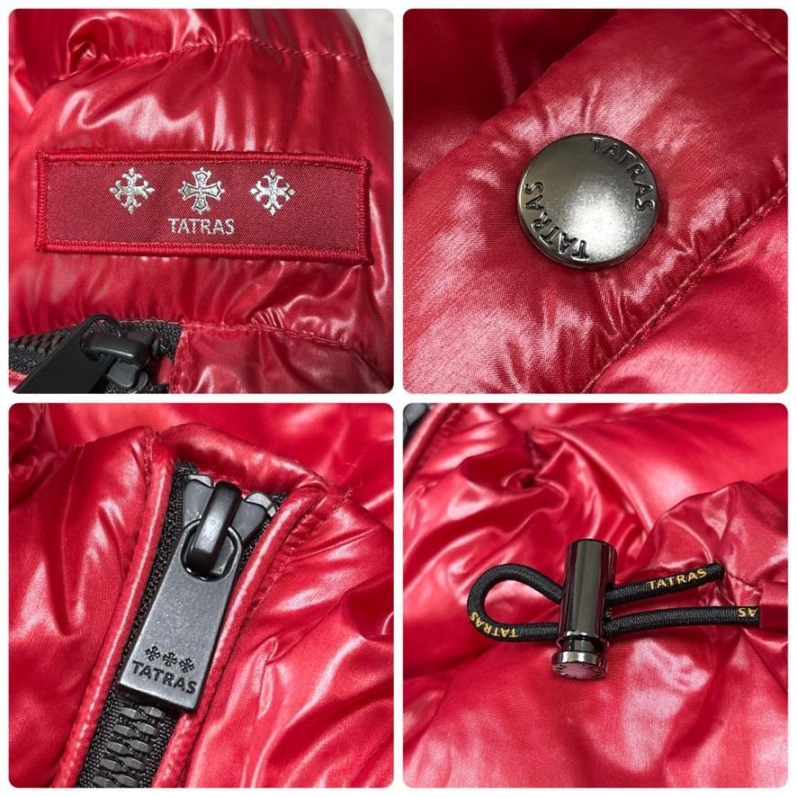 新品同様 22AW TATRAS タトラス ベルボ ダウンジャケット 3 L 赤