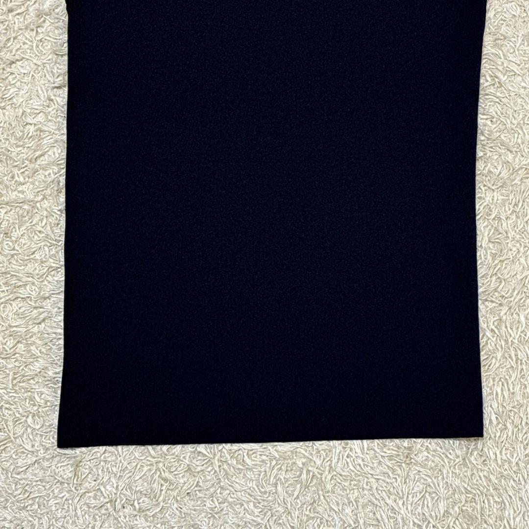 新品・未使用✨FOXEY NEW YORK ノースリーブ タートル トップス 紺