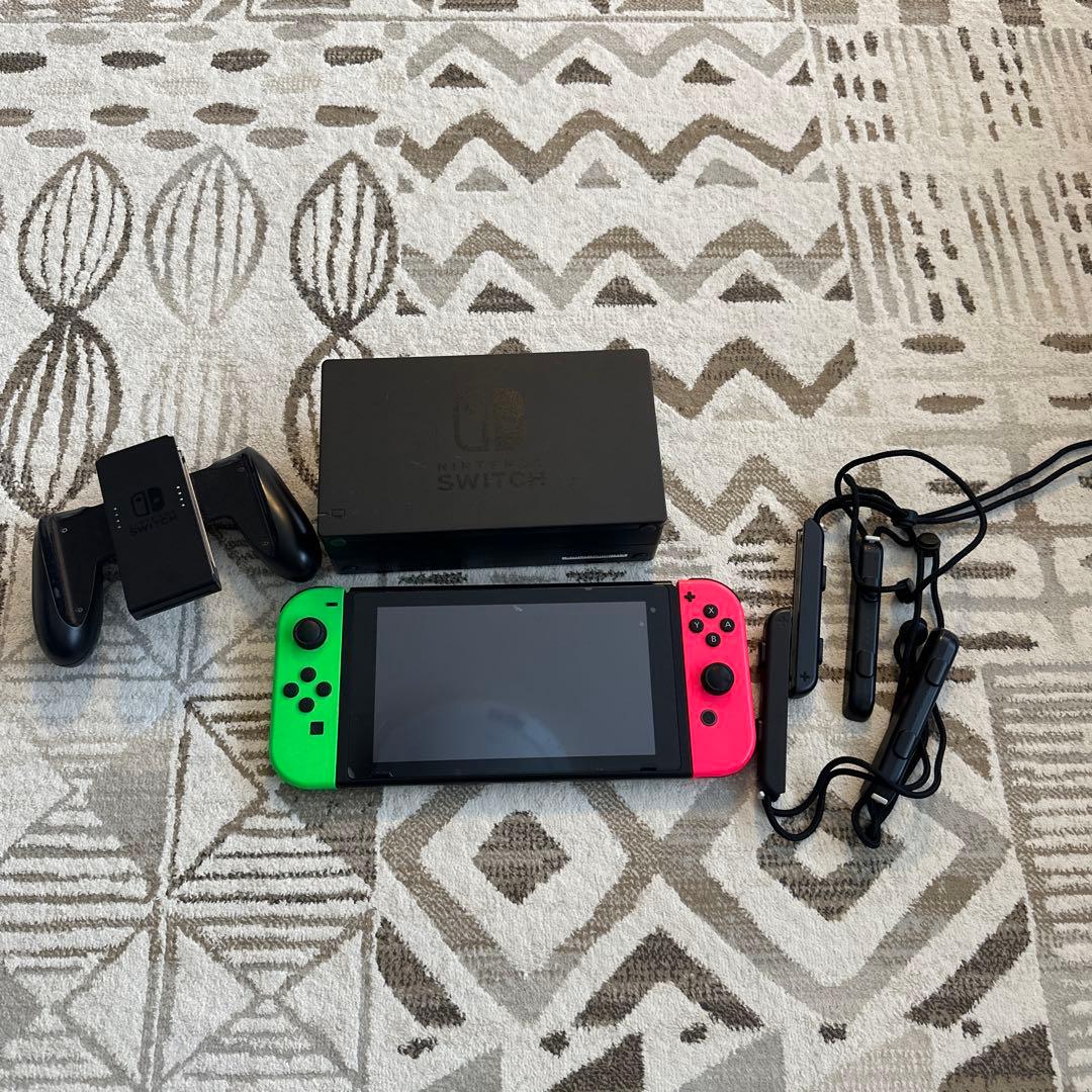 Nintendo Switch 本体 グリーン/ピンク
