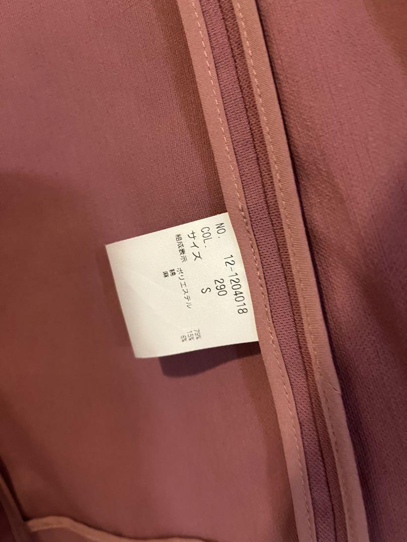 未使用に近 プラステ リネンブレンドパンツ スーツセットアップ