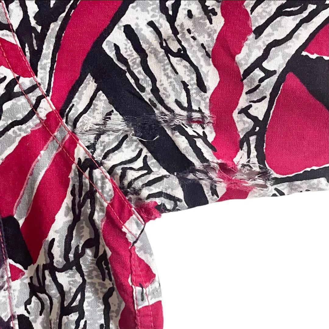 ココナッツボタン 50s Honolulu製 Kiilani 総柄 アロハシャツ