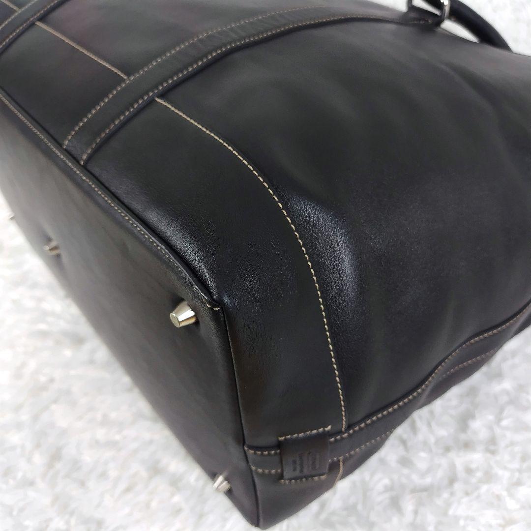 店舗良い ボストンバッグ 付属品完備✨コーチ 南京錠 ビジネス レザー 鍵 バッグ