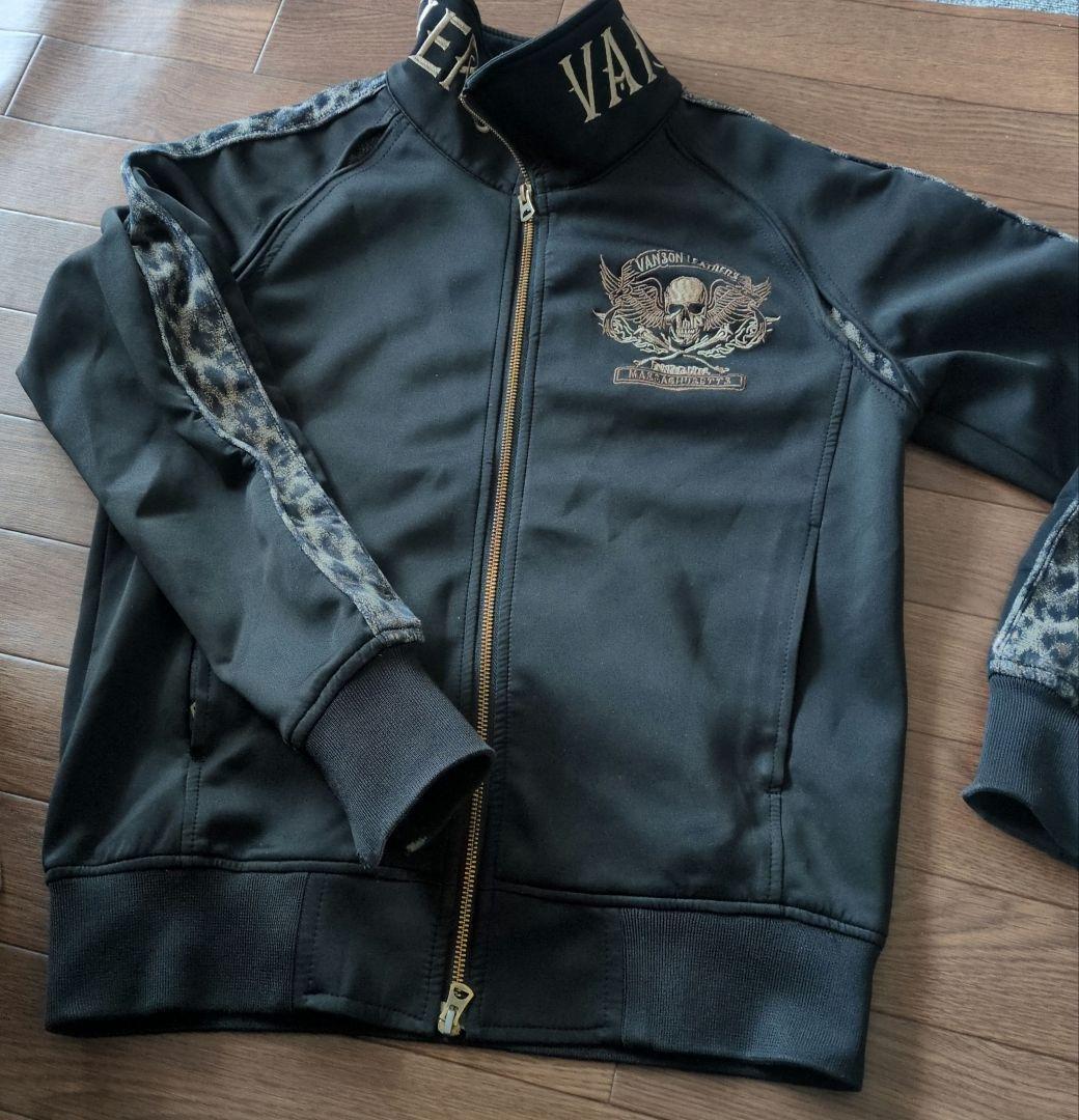 本日限定価格　Vanson Leathers スカル刺繍ジャケット S