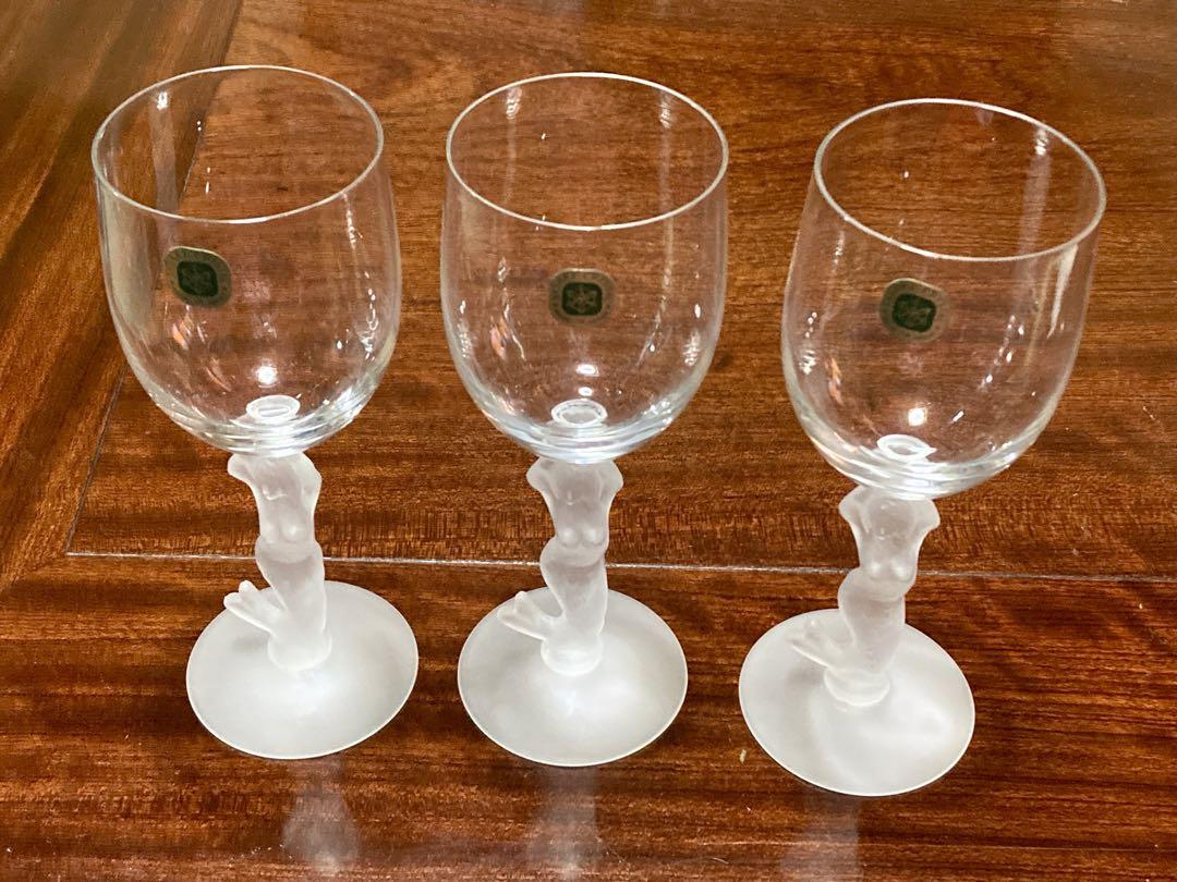 SASAKI CRYSTAL 佐々木クリスタル マーメイド 人魚 ワイングラス