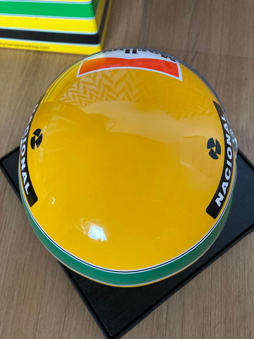 アイルトン・セナ 1993 1/2 マルボロ　レプリカヘルメット　SENNA