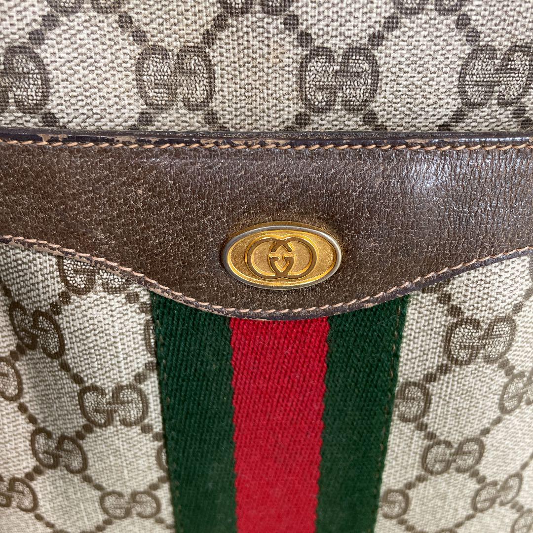 100%新品人気 希少 レザー インターロッキング 2way QRO3z-m23495036951 gucci グッチ シェリーライン 100%新品大人気