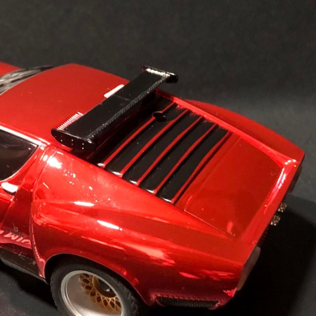 京商ミニッツ ボディ ランボルギーニ ミウラ　jota SVR クロームレッド