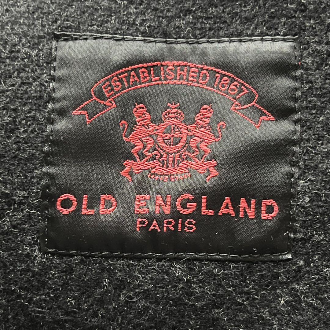 【極美品】OLD ENGLAND ダッフルコート ロングコート ヘリンボーン