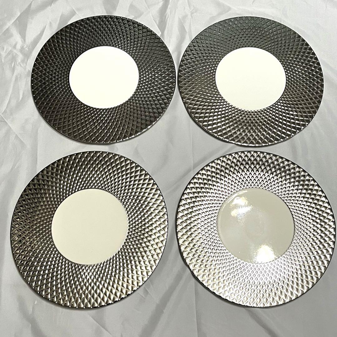食器 お皿 ルザーン コルレオニス シルバー 2枚セット プレート 食器 食器 お皿 ルザーン コルレオニス シルバー 2枚セット プレート