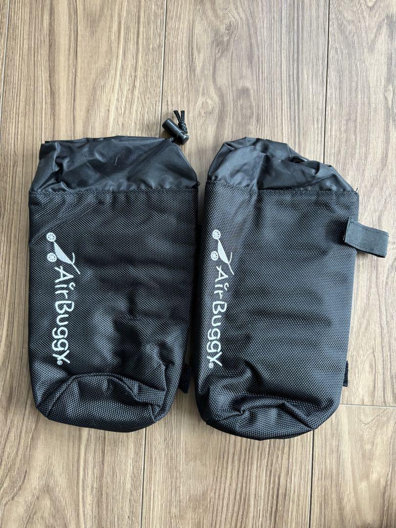 AIRBUGGY ココダブル　レインカバー　モスキートカバー　バギーボードつき