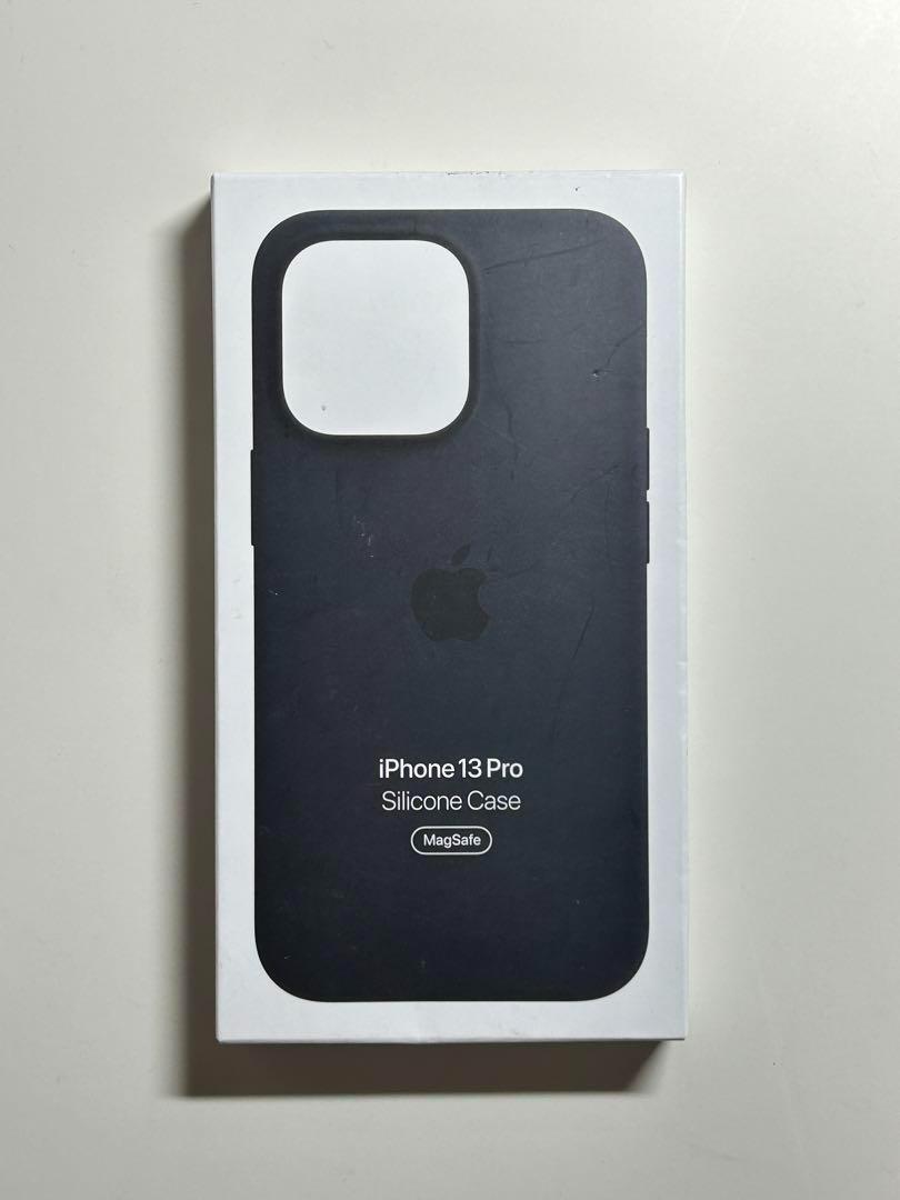 【新品】純正 iPhone 13 Pro シリコンケース・ミッドナイト② 新品】純正 iPhone 13 Pro シリコンケース・ミッドナイト②