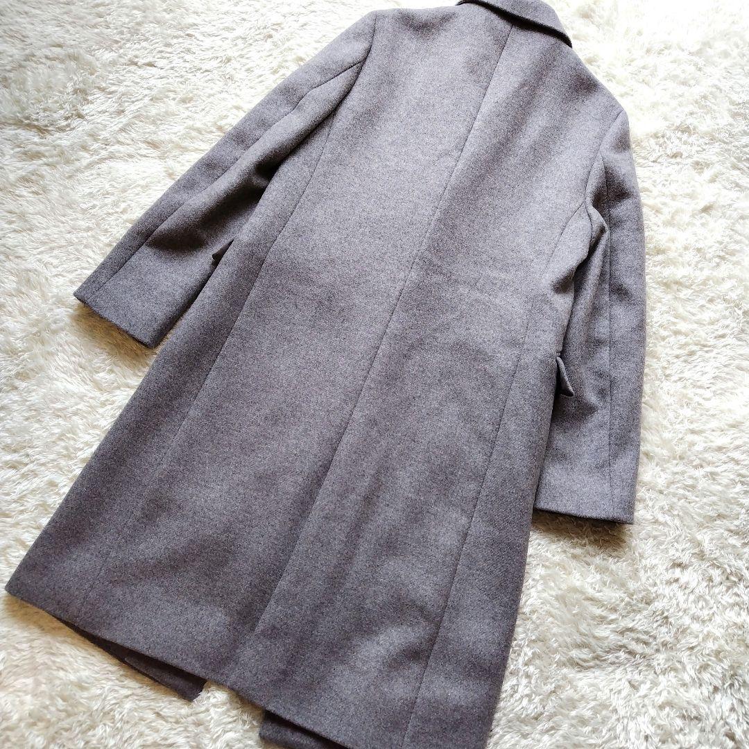 グリーンレーベル　FABRiCA TESSUTI チェスターコート グレー