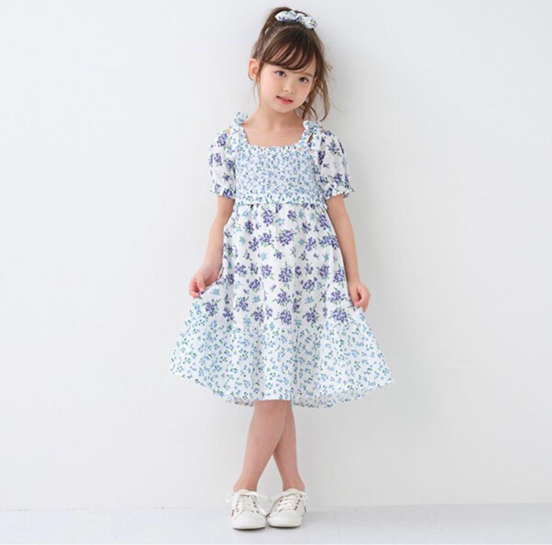 ☆美品☆ケイトスペード トドラー フローラルブーケワンピース 110