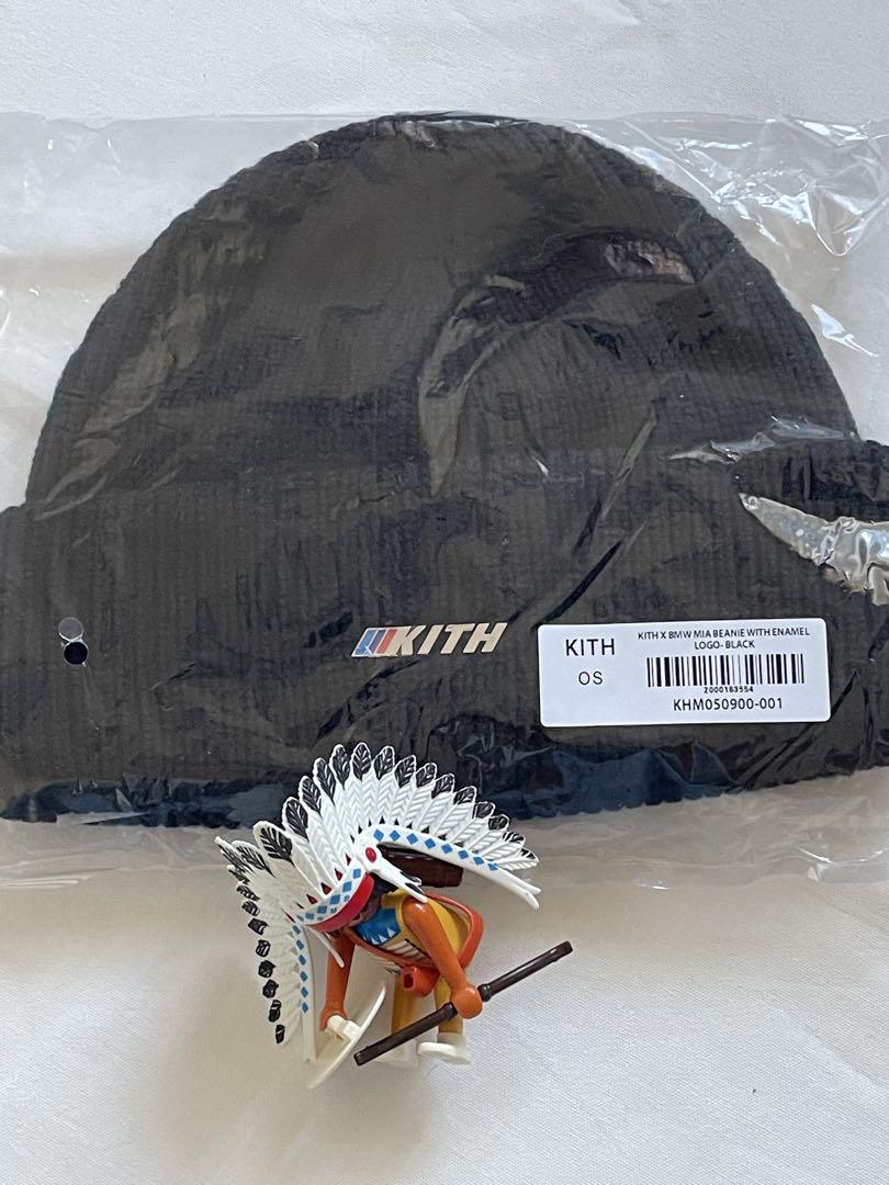 Kith BMW Mia Beanie With Enamel Logo 黒