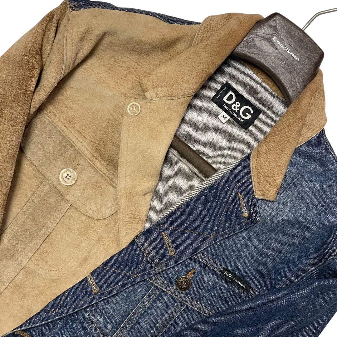 ✨️極美品✨️ドルチェ&ガッバーナ デニムジャケット 切替デザイン