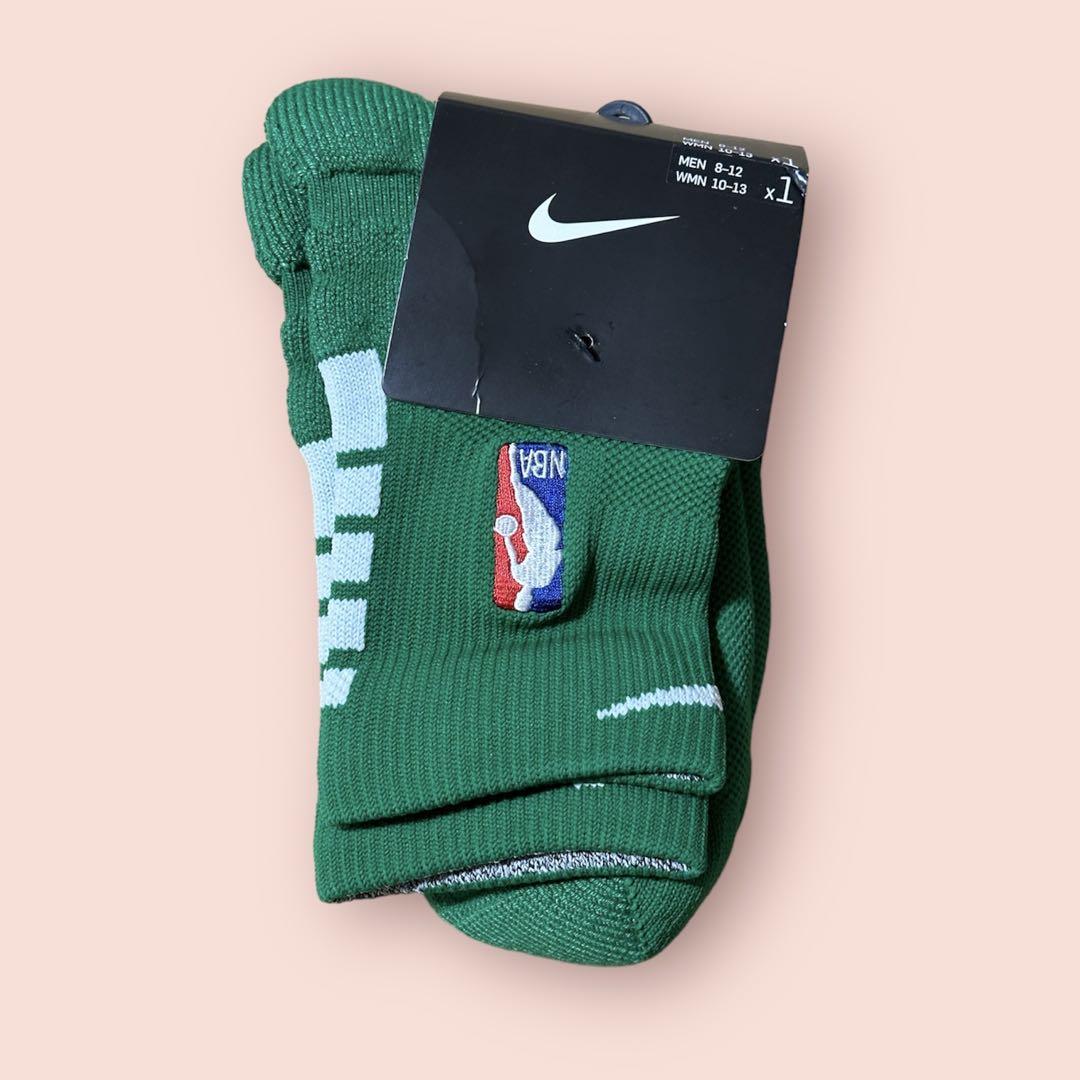 グリーンホワイトGrip Power AnkleソックスNBA選手支給品Lサイズ グリーンホワイトGrip Power AnkleソックスNBA選手支給品Lサイズ