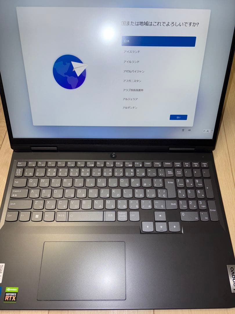 RTX3060搭載ideapad gaming 3 16IAH7 ノートパソコン