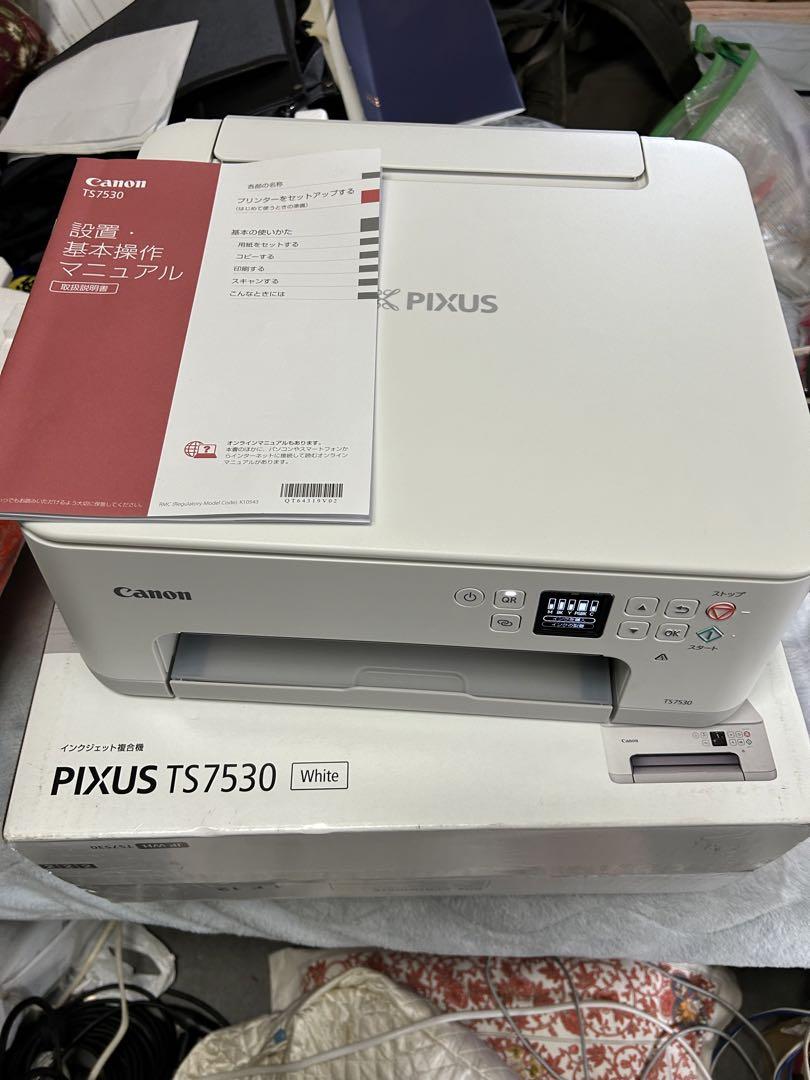 PC周辺機器 Canon PIXUS TS7530WH WHITE