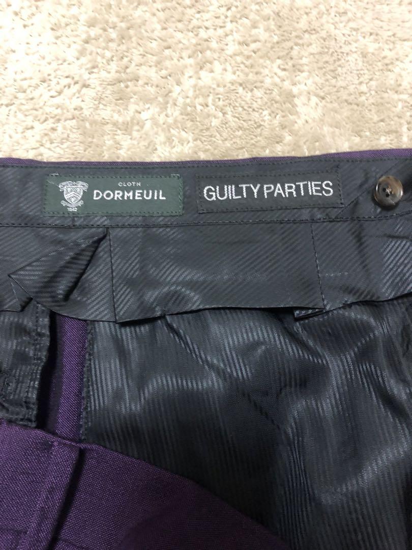 ワコマリア ドーメル PLEATED TROUSERS TYPE2 Lパープル 画像4