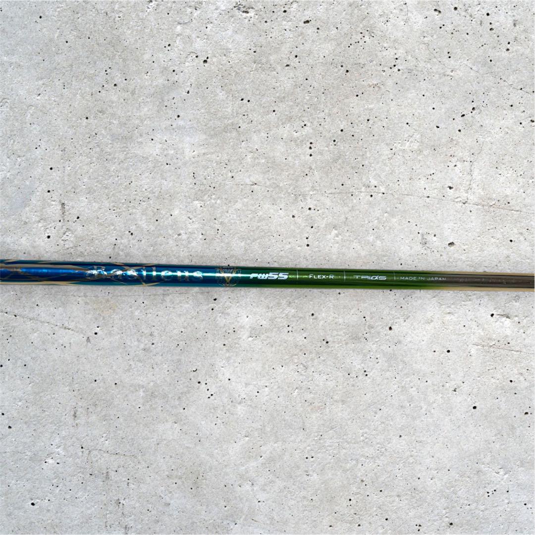 【中古】BALDO 7W 21° バシレウス FW55R ジャックバニーカバー付