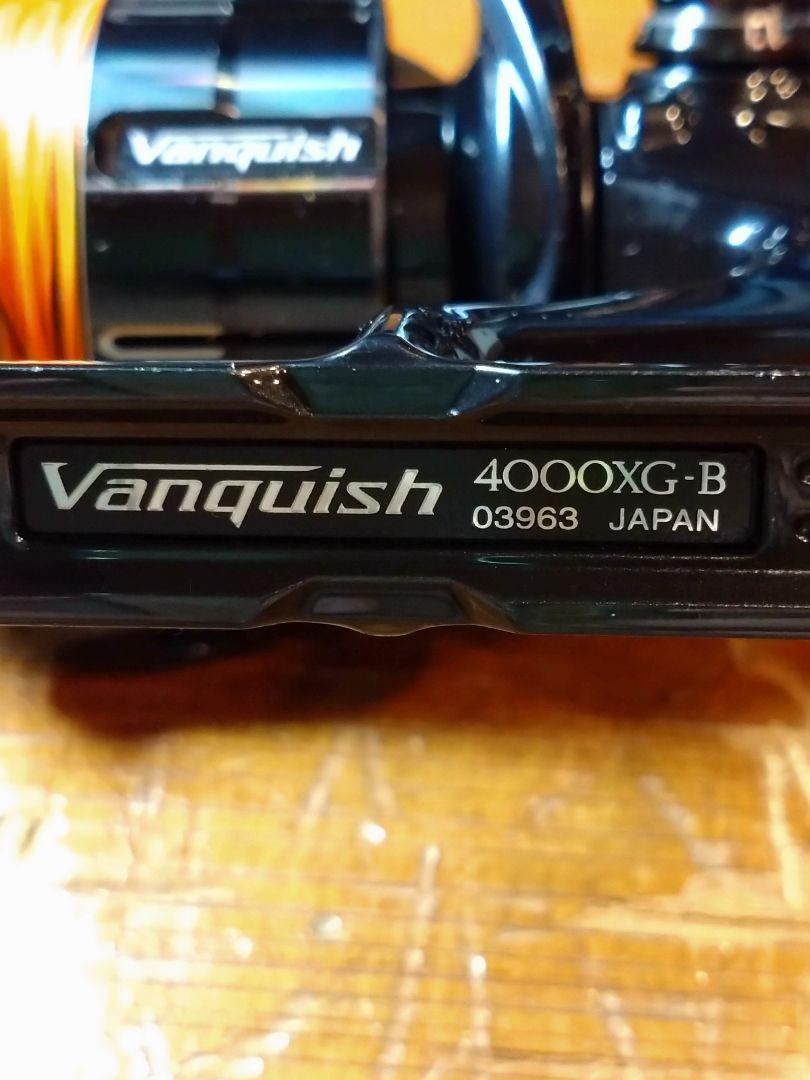 シマノヴァンキッシュ 4000XG Vanquish スピニングリール　OH済