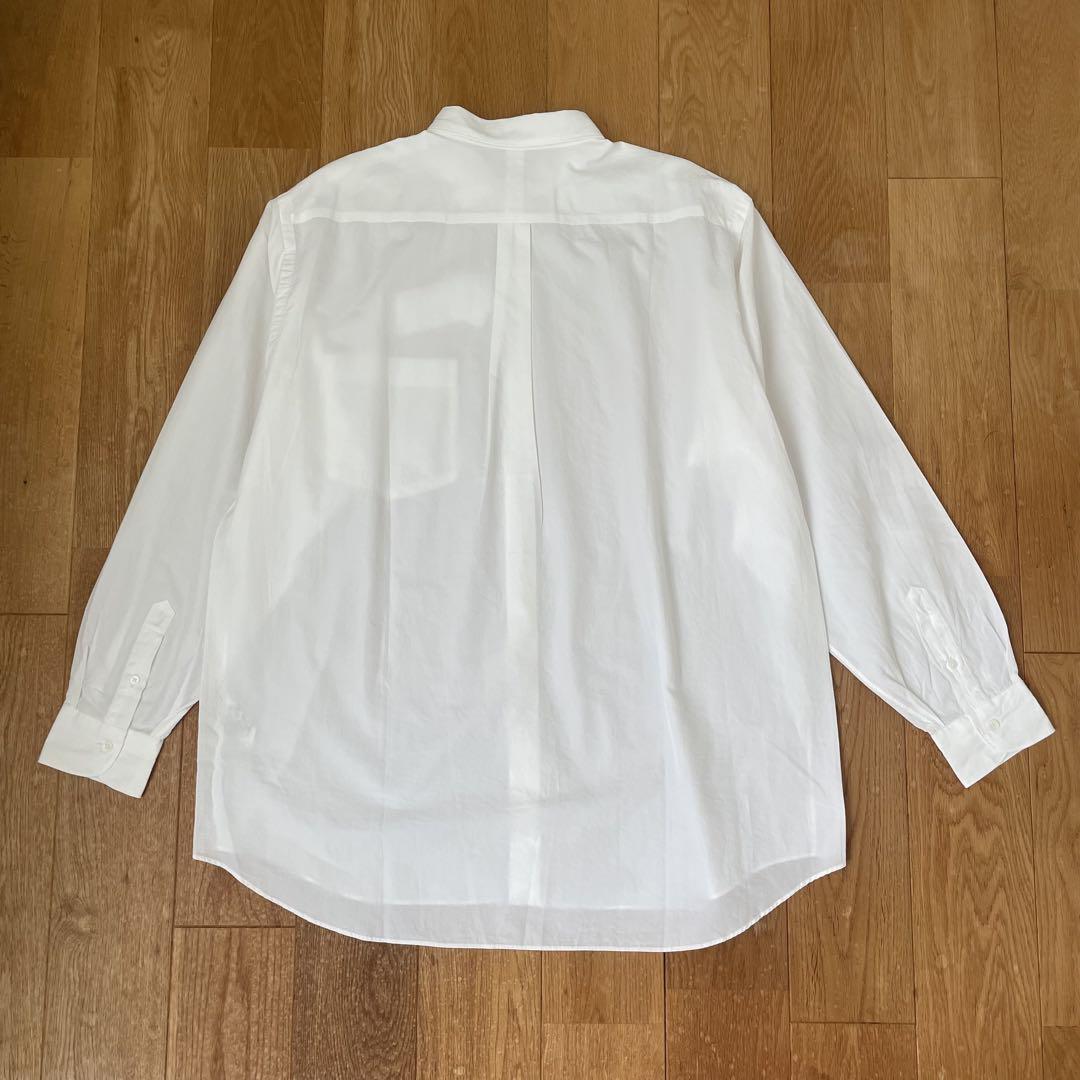 新品タグ付＊COMOLIコモリ白シャツsize3