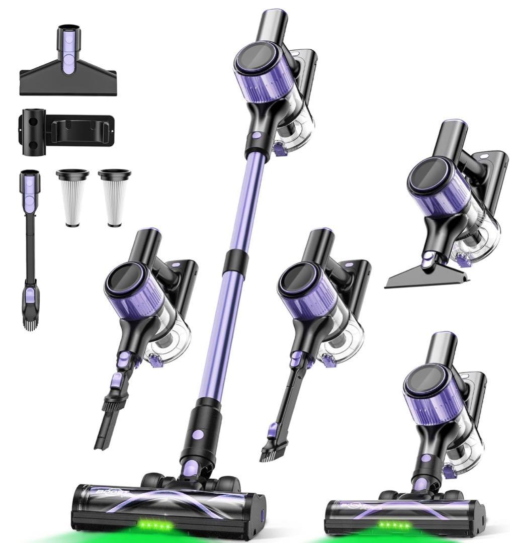 掃除機 無線 55000pa超強力吸引力 コードレス掃除機 PSE 認証