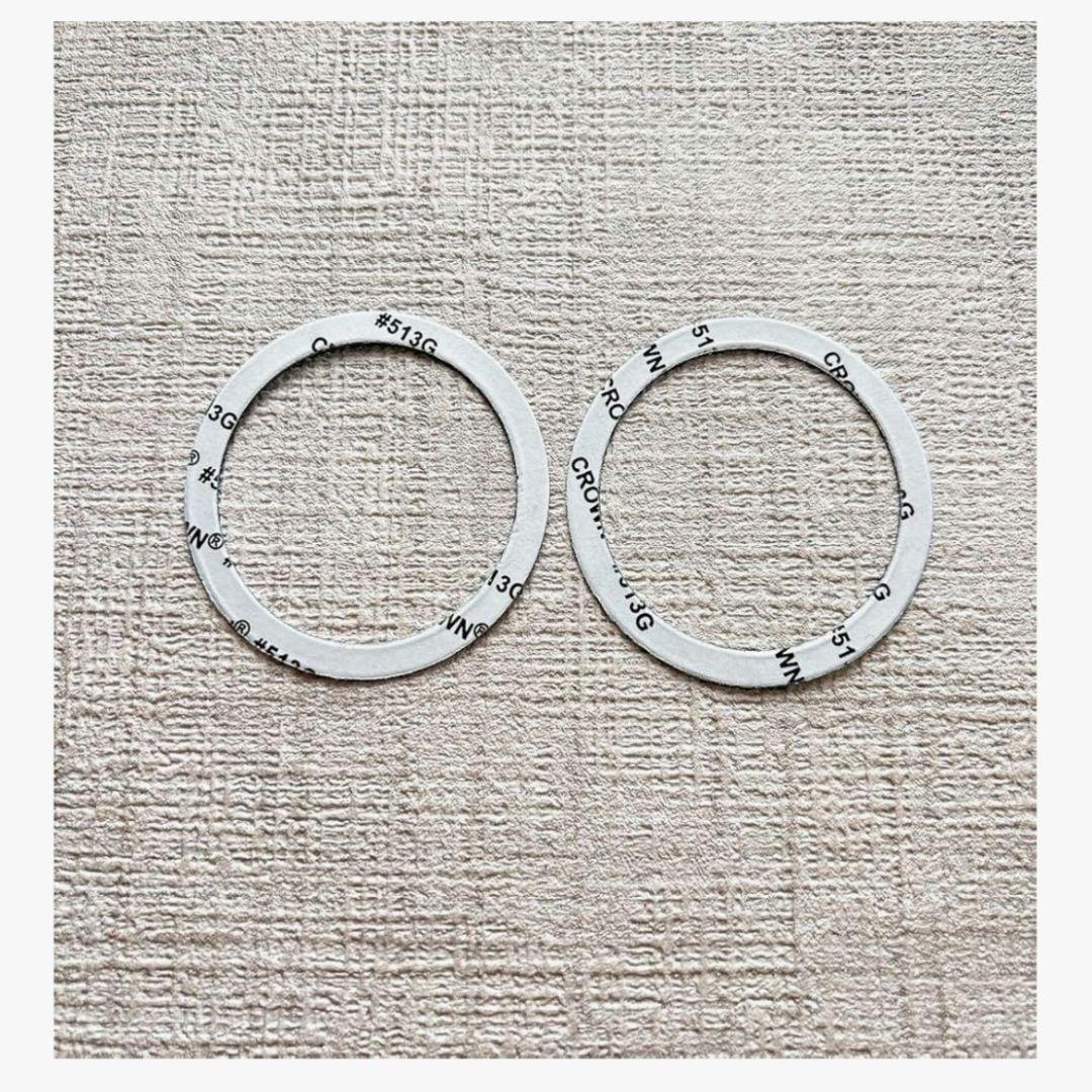 Magsafe対応 リング メタルリング シルバー 2つ入り ワイヤレス充電用