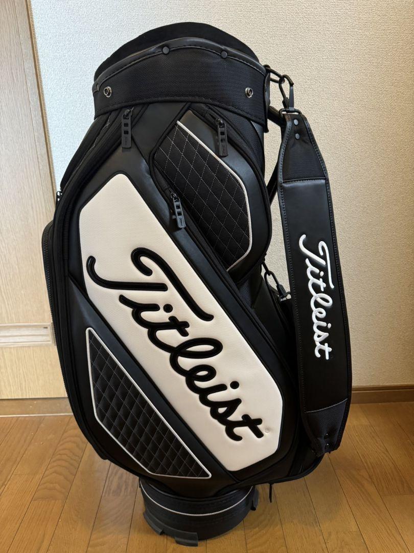 Titleist キャディバッグ ブラック/ホワイト