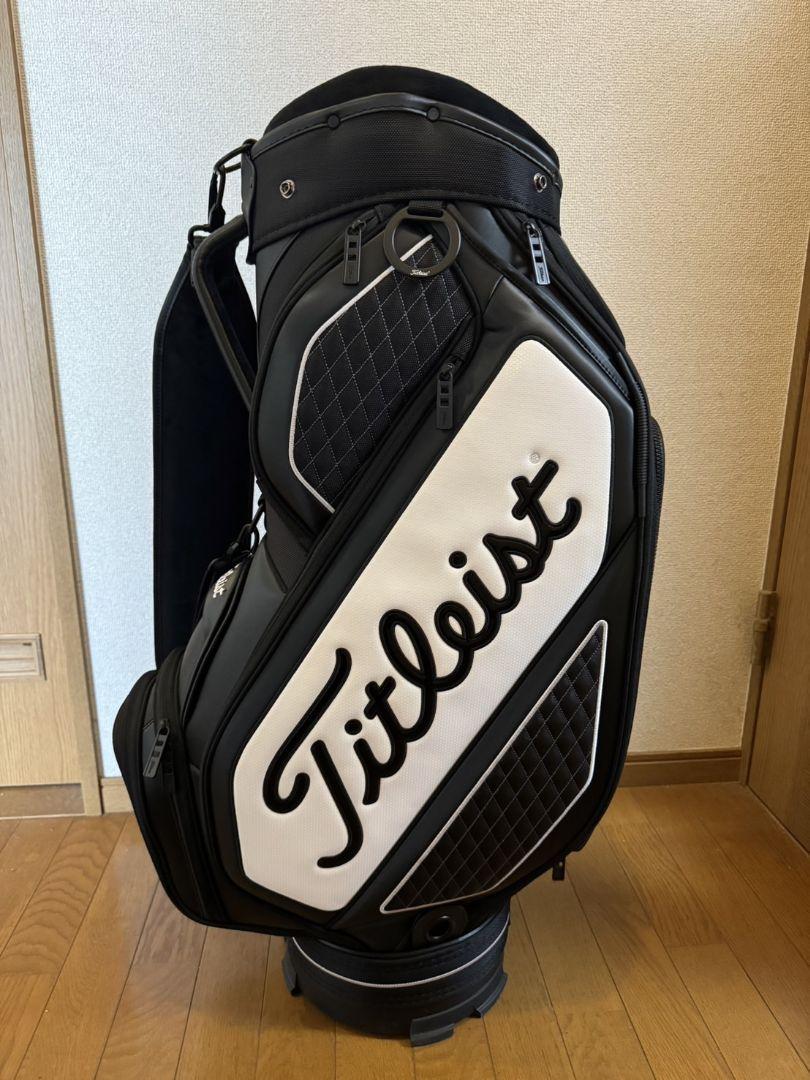 Titleist キャディバッグ ブラック/ホワイト