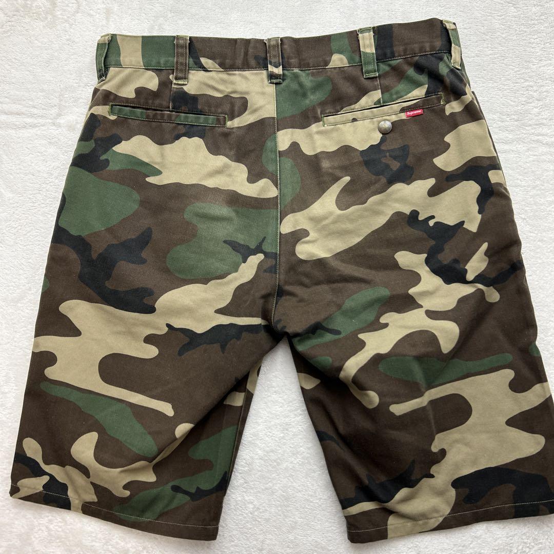 シュプリーム　カモフラ　迷彩　ショートパンツ　32 Lサイズ　極美品