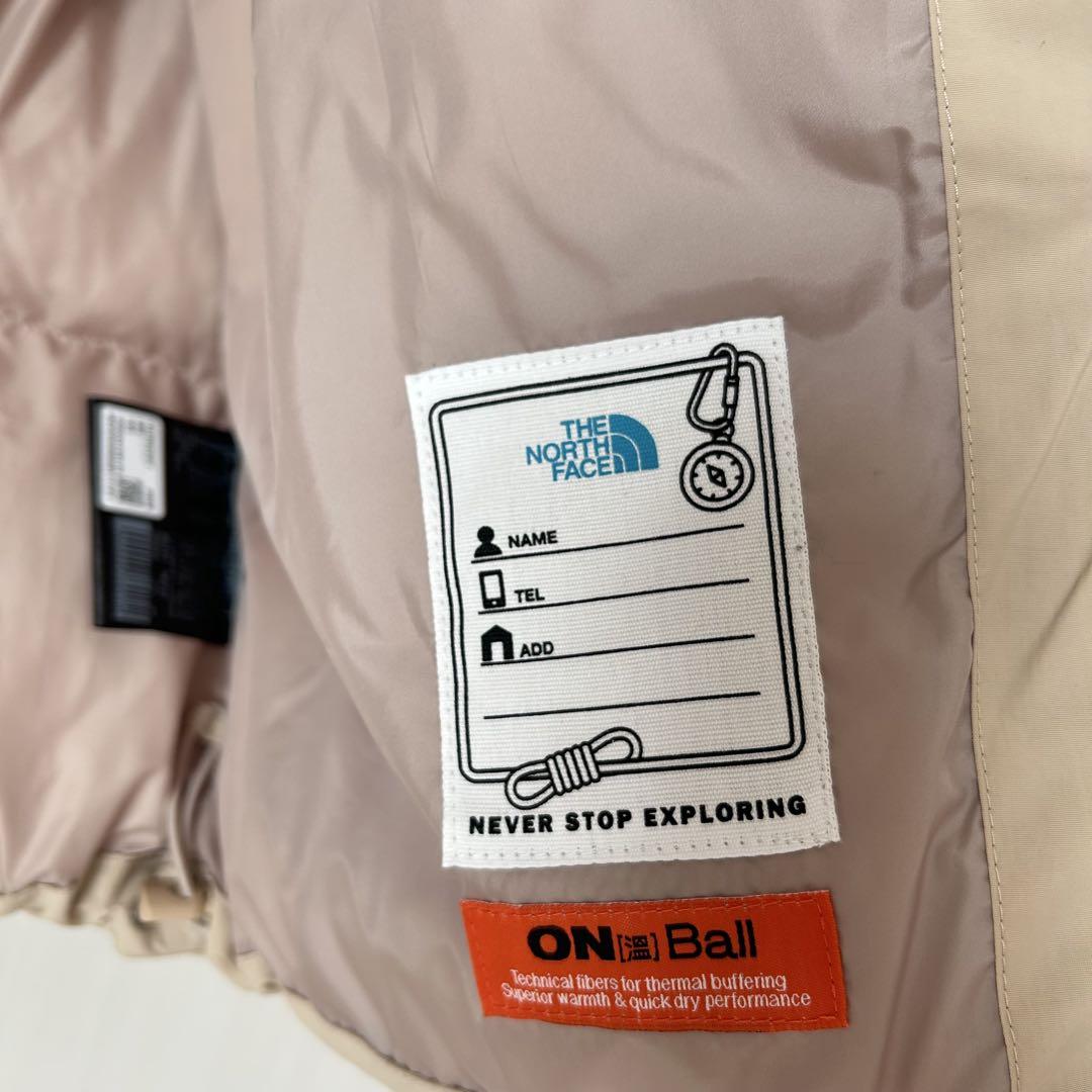 The North Face ベージュ パディングジャケット ダウンジャケット