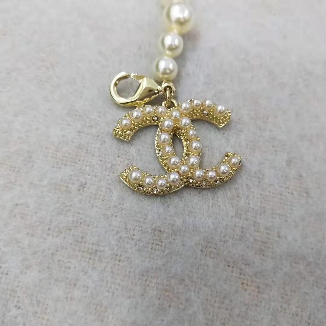 【美品】CHANEL パールバングル ゴールド