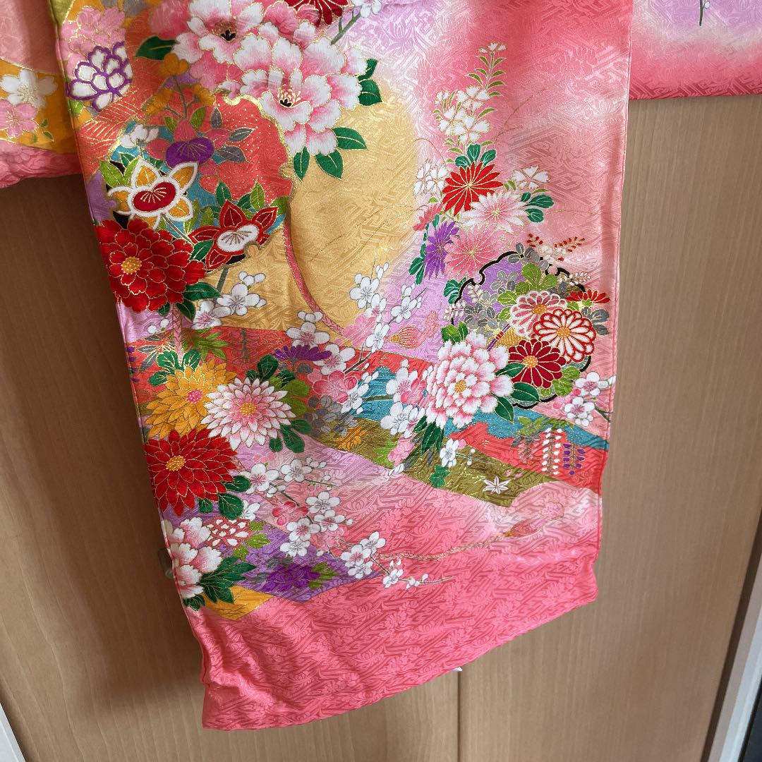 最安値人気 お宮参り 着物 祝着 正絹 お宮参り 七五三 18I45-m23522076018 正絹着物 産着 初着 一つ身 得価在庫