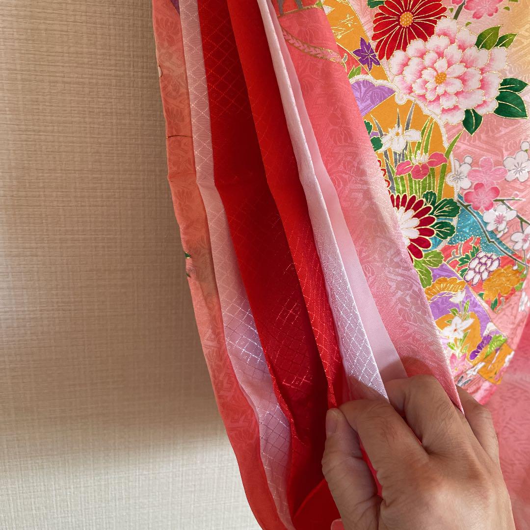 最安値人気 お宮参り 着物 祝着 正絹 お宮参り 七五三 18I45-m23522076018 正絹着物 産着 初着 一つ身 得価在庫