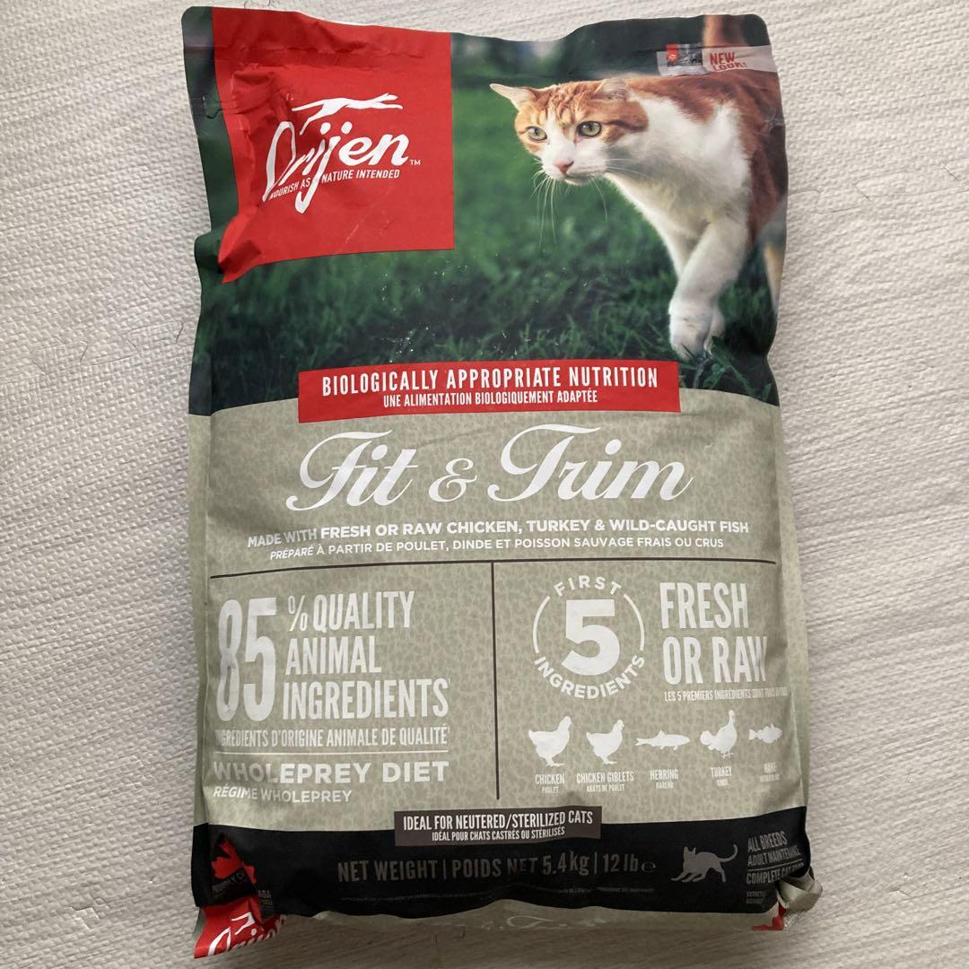 Orijen 猫 オリジン フィット&トリム 5.4kg キャットフード