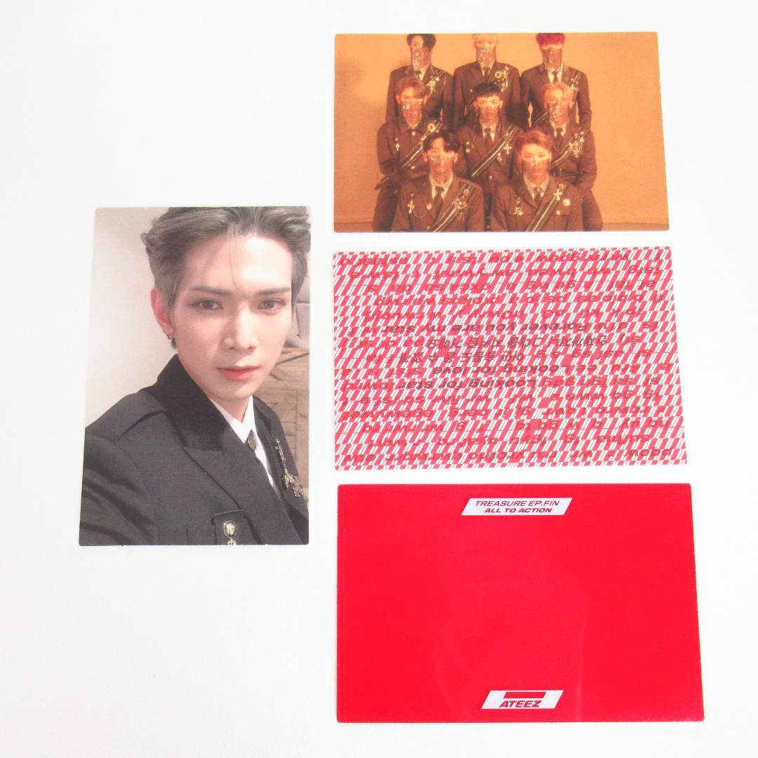 トレカ付 ATEEZ TREASURE EP.FIN:All To Action - メルカリ