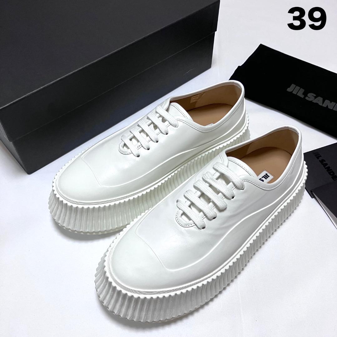 新品 39 21aw JIL SANDER プラットフォームスニーカー 4753