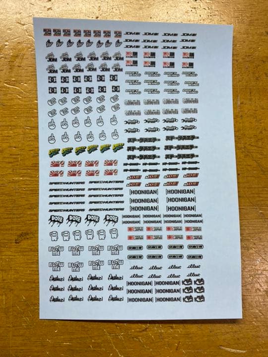 1/64デカール 注文ページ 灯火類以外 はがきサイズ 1/64デカール 注文ページ 灯火類以外 はがきサイズ