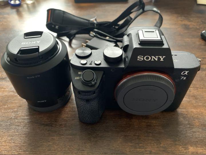 ブラック系【再入荷】 フルサイズミラーレス一眼 SONY a7 II + 単焦点