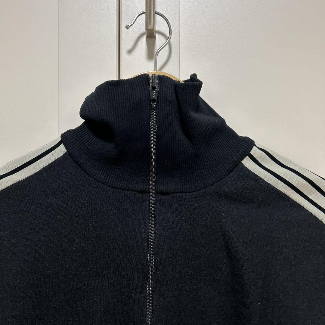 人気新品 サイズ4 ジャージ 西ドイツ製adidas 黒 通販 トップスヴィンテージ - トップス