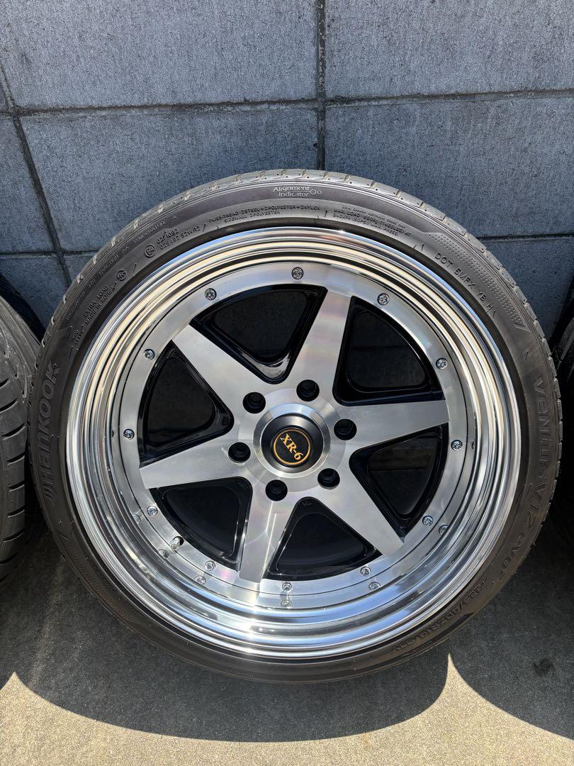 19インチ ホイールセット 4本 ハイエース　FABULOUS XR6