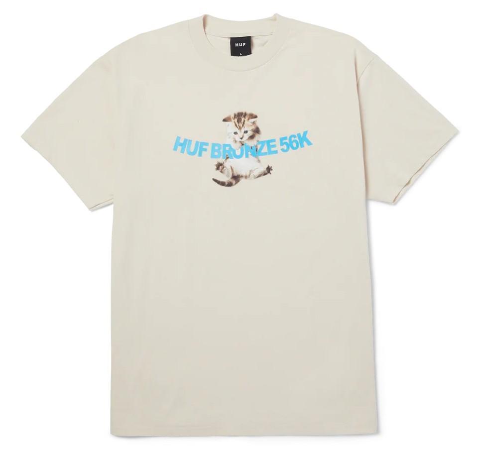 【新品・未使用品】HUF X BRONZE56K Tシャツ ナチュラル Lサイズトップス
