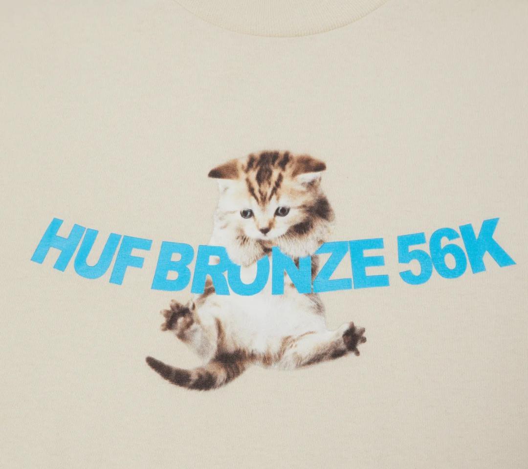 【新品・未使用品】HUF X BRONZE56K Tシャツ ナチュラル Lサイズ