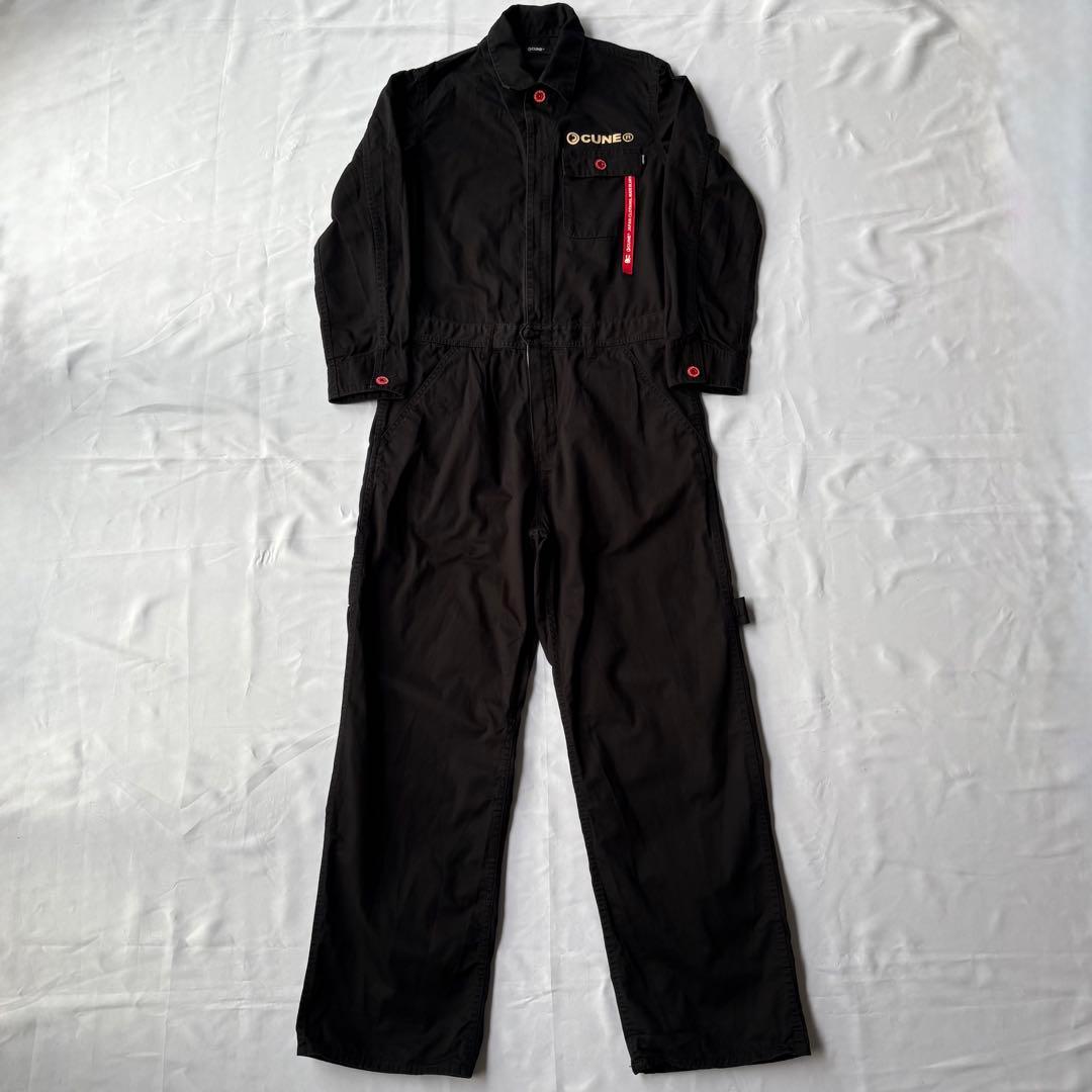 CUNE キューン つなぎ うさぎ アメリカ 星条旗 オーバーオール 希少 CUNE キューン つなぎ うさぎ アメリカ 星条旗 オーバーオール 希少