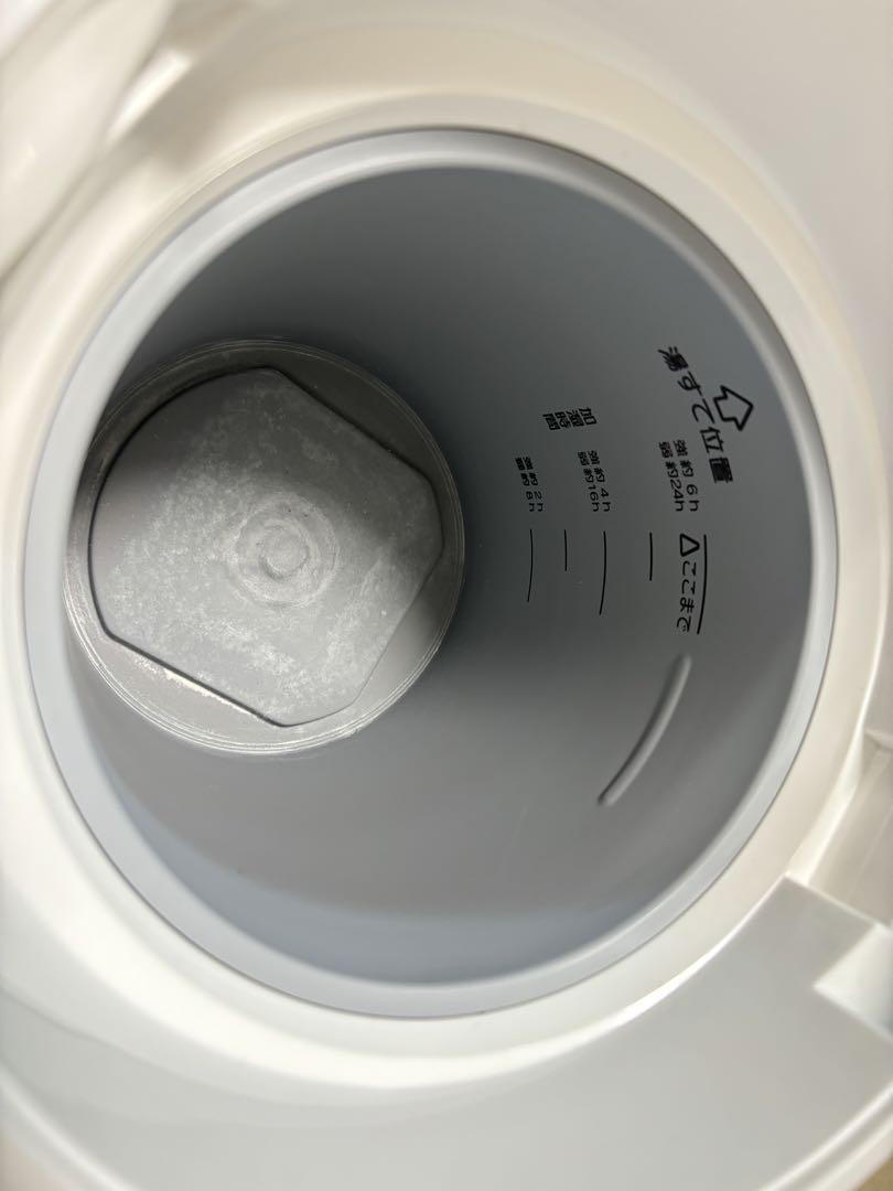 【使用数回】象印 ZOJIRUSHI スチーム式加湿器 ホワイト